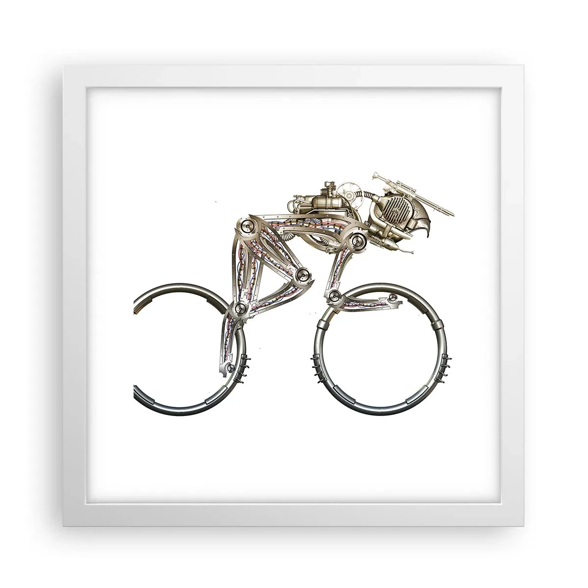 Poszter fekete keretben - Remek gép - 30x30 cm