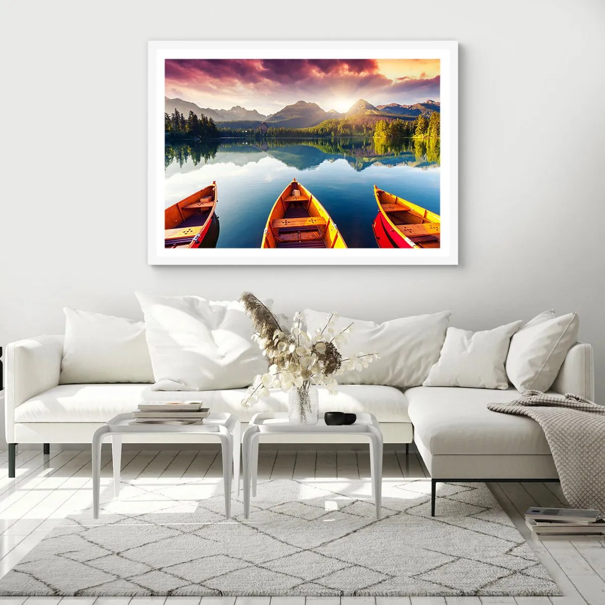 Poszter fekete keretben - Semmi a természet ellen - 70x50 cm