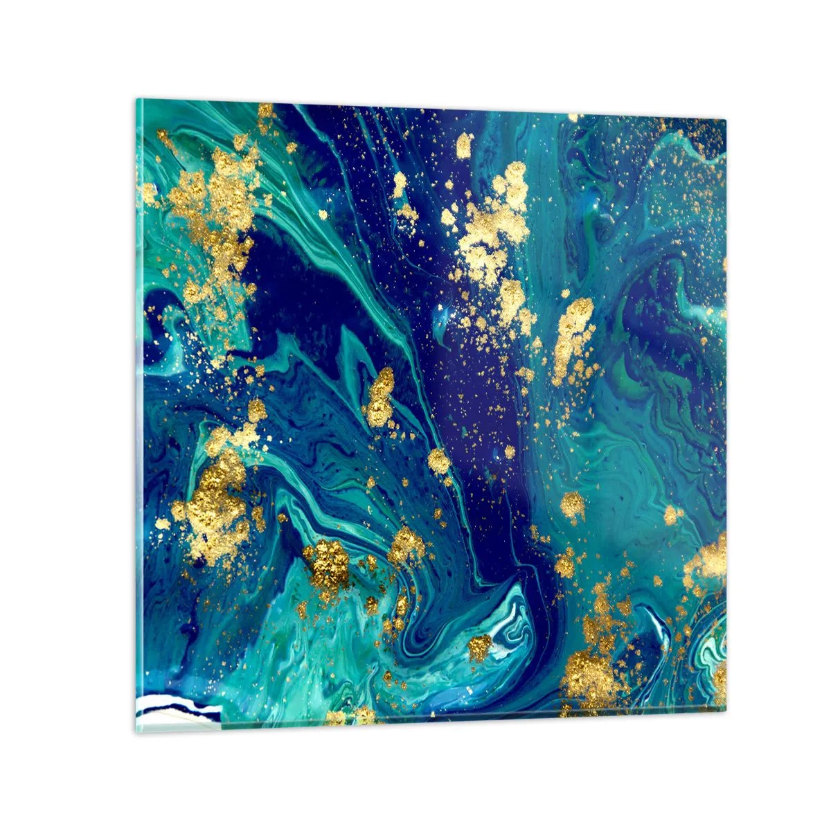 Üveg kép - Nap pelyhek  - 70x70 cm