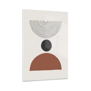 Üveg kép - A figyelem középpontjában - 50x70 cm