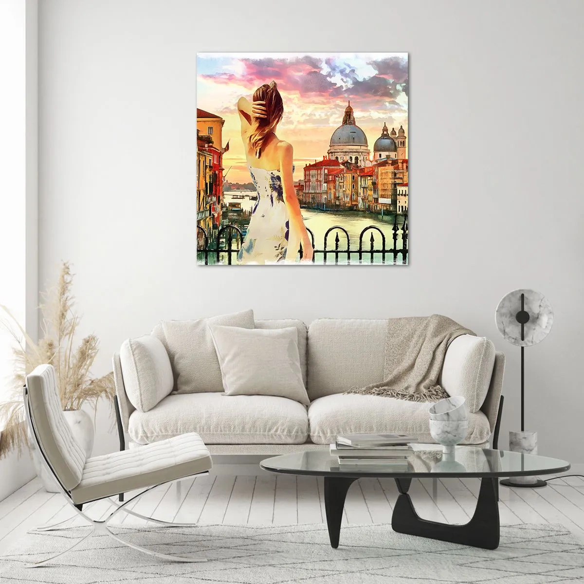 Üveg kép - Ha kaland akkor csak a … - 60x60 cm