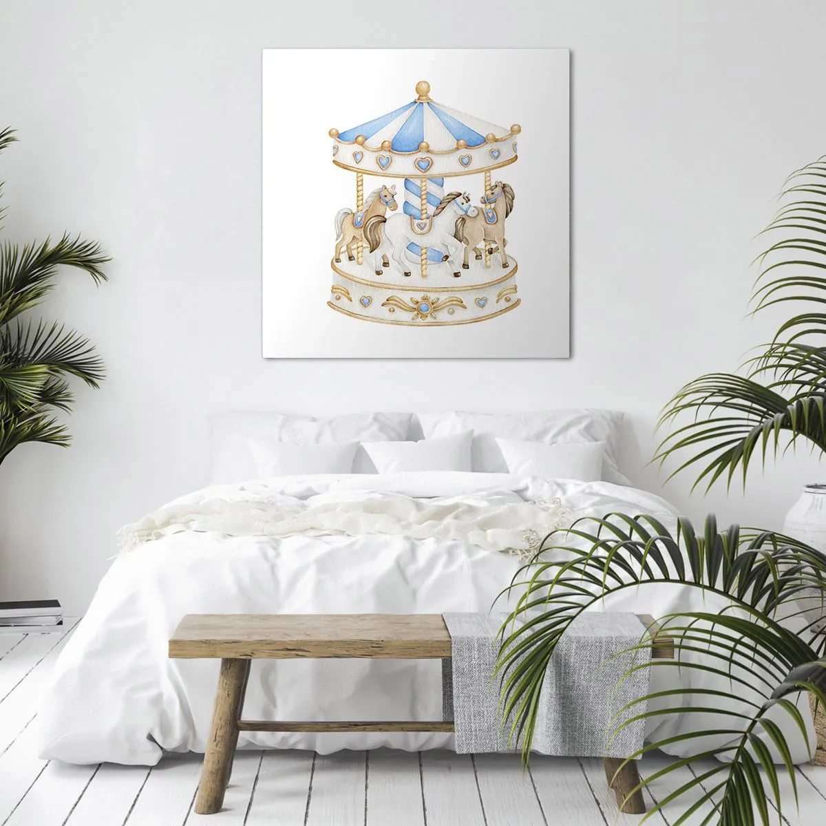 Vászonkép - Édes gyermekkor - 50x50 cm