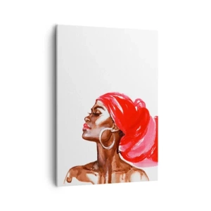 Vászonkép - "Van egy szél, ami kinyitja az ember orrlyukait” - 50x70 cm