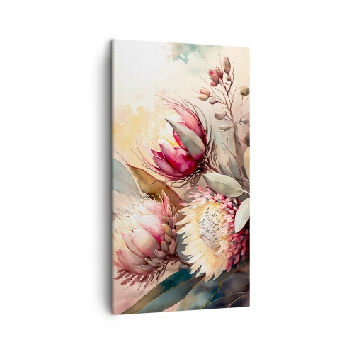 Vászonkép - Profilból és en face - 45x80 cm