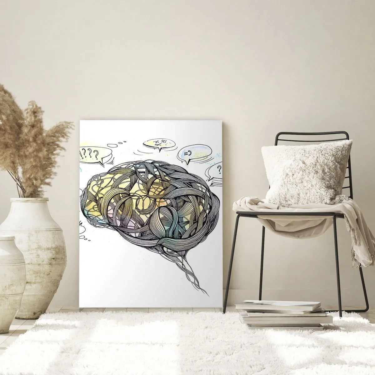 Üveg kép - Ember - nagy rejtvény - 70x100 cm