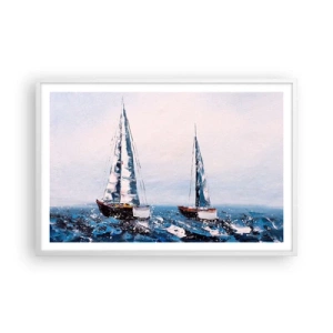 Poszter fekete keretben - A szél testvérisége - 91x61 cm