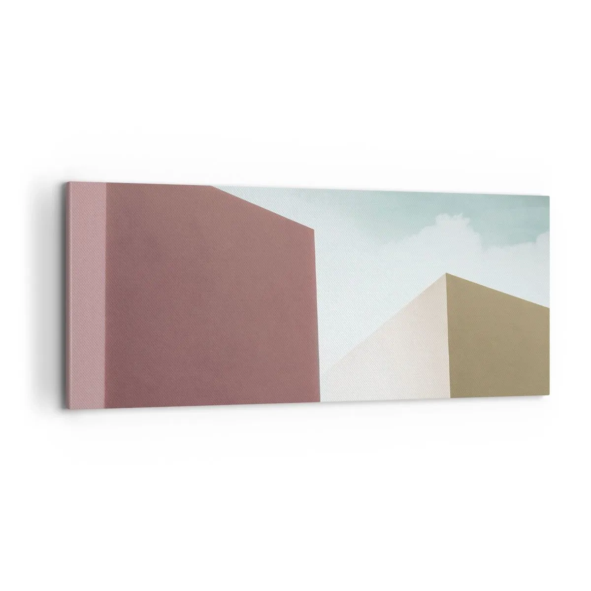 Vászonkép - Egy napsütéses nyár geometriája - 100x40 cm