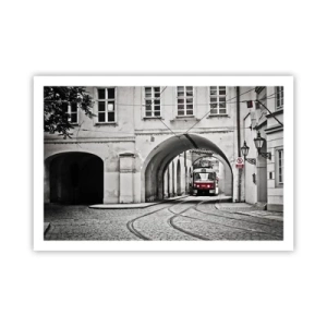 Poszter - A város labirintusán keresztül - 91x61 cm