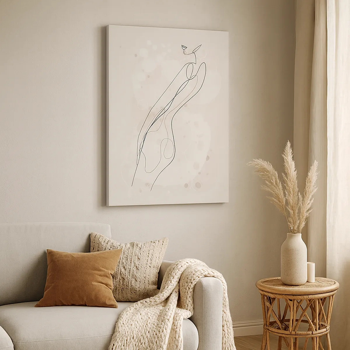 Vászonkép - Eltévedni nézésben - 50x70 cm