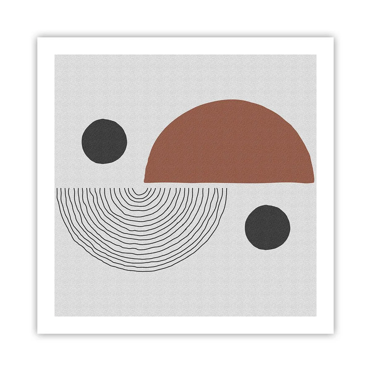 Poszter - A kerék tökéletessége - 60x60 cm