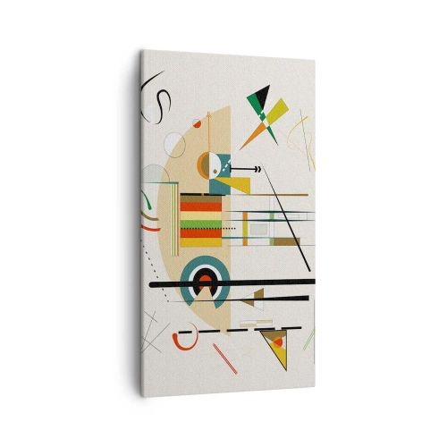 Vászonkép - És nevet a világ - 45x80 cm