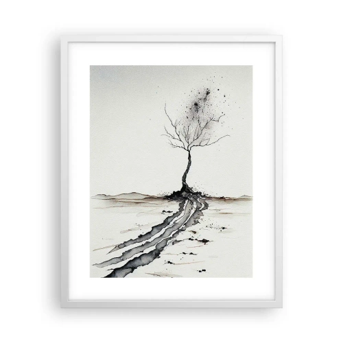 Poszter fekete keretben - Téli melankólia - 40x50 cm