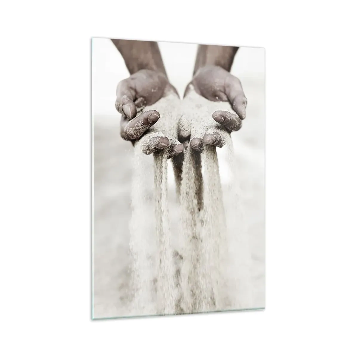 Üveg kép - Ezekkel a kezekkel... - 80x120 cm