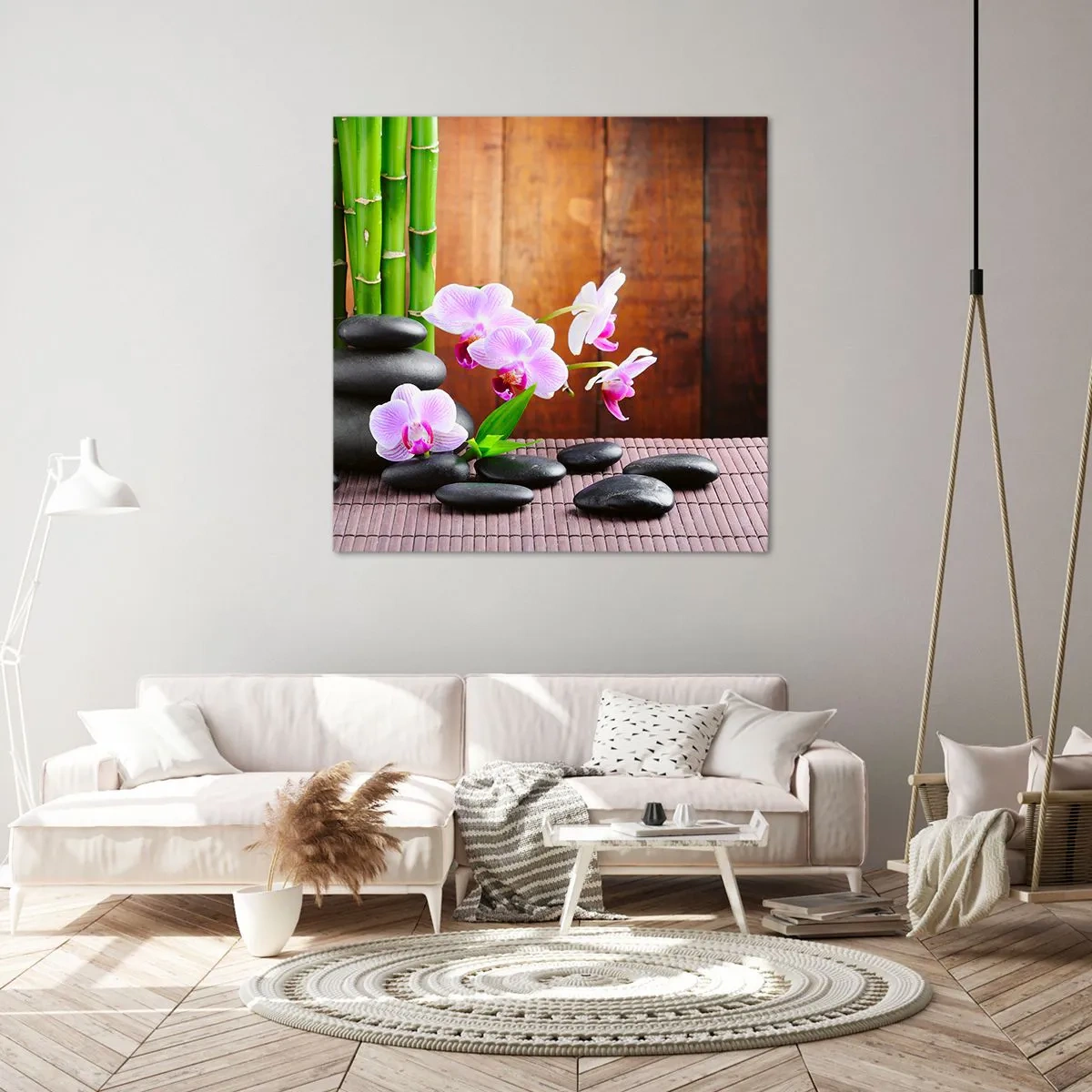 Vászonkép - Ismerd meg a kelet örömeit - 60x60 cm
