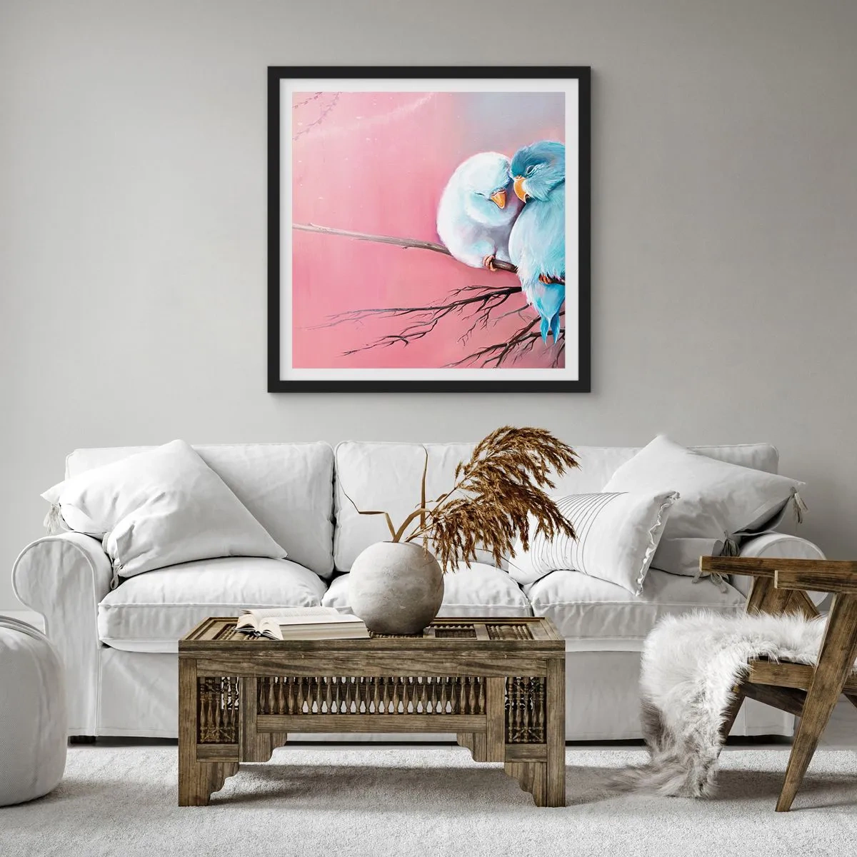 Poszter fehér keretben - Mit tehetnénk hozzá?... - 60x60 cm