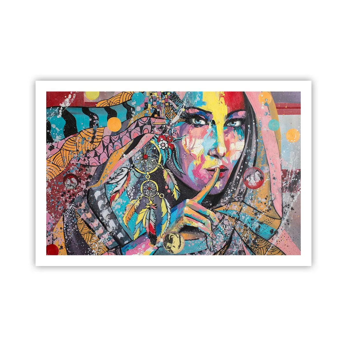 Poszter - Maradj csendben, amíg meg nem érted - 91x61 cm