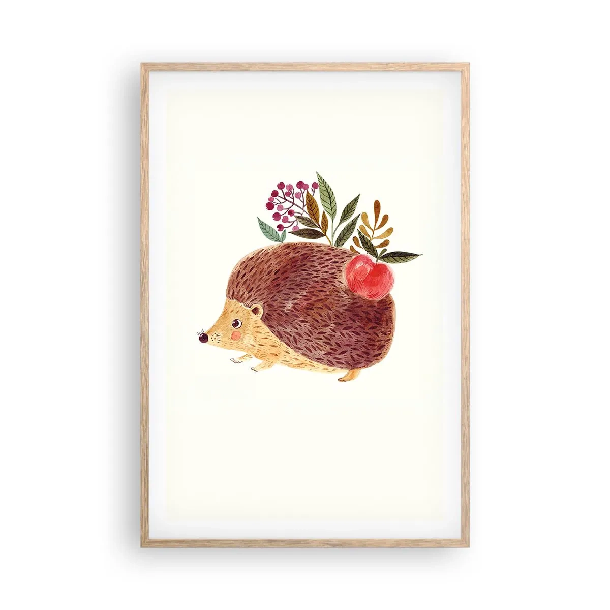 Poszter világos tölgy keretben - És máris kedvelsz engem - 61x91 cm