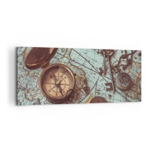 Vászonkép - A kalandvágynak - 100x40 cm