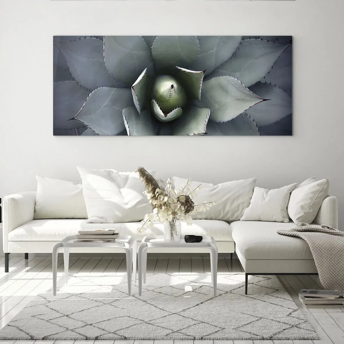 Üveg kép - Wabi és figyelmeztetés - 120x50 cm