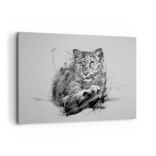 Vászonkép - Igen, figyelmesen hallgatok - 100x70 cm