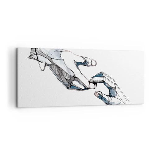 Vászonkép - Szép gesztus - 120x50 cm