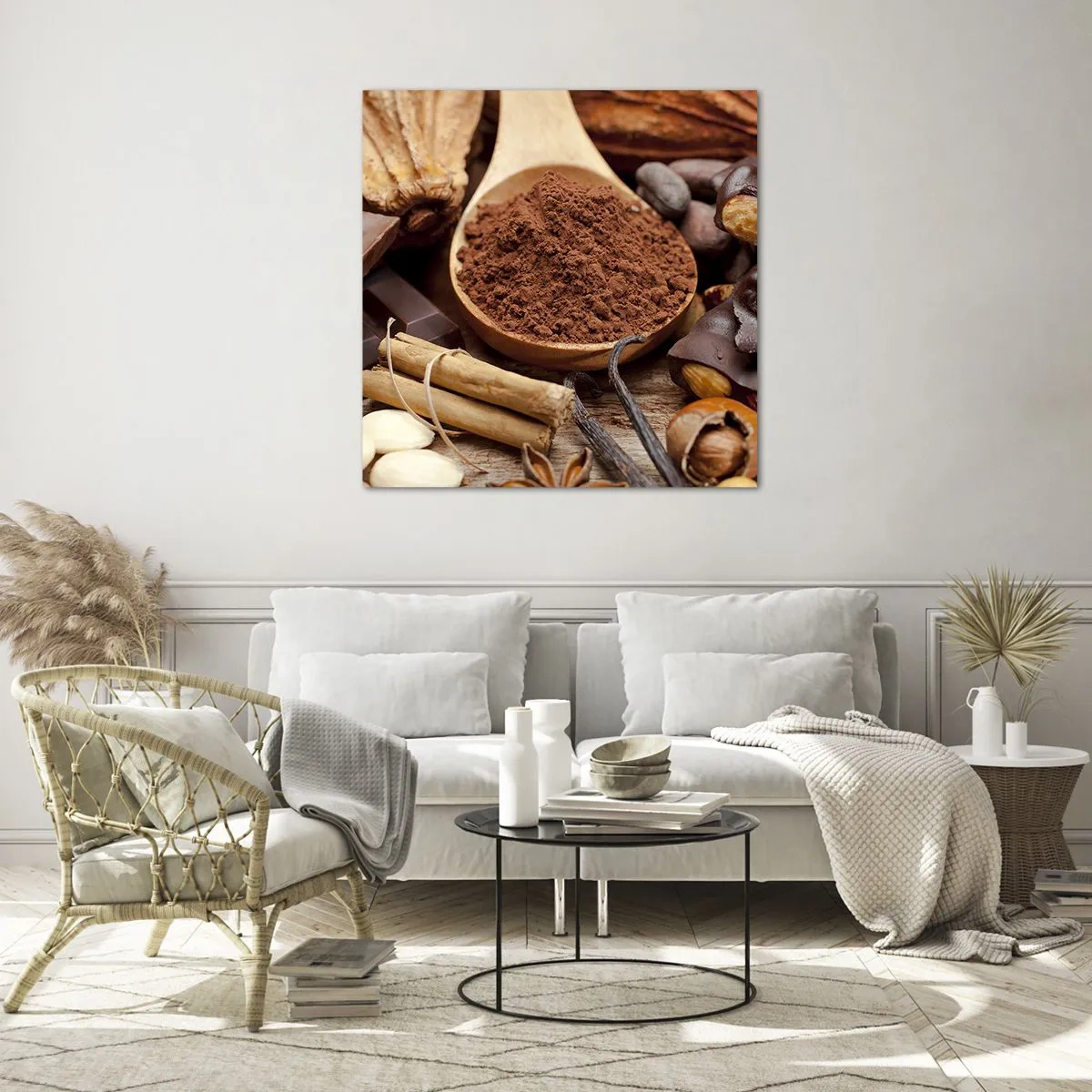 Üveg kép - A legjobb a bánatra - 70x70 cm