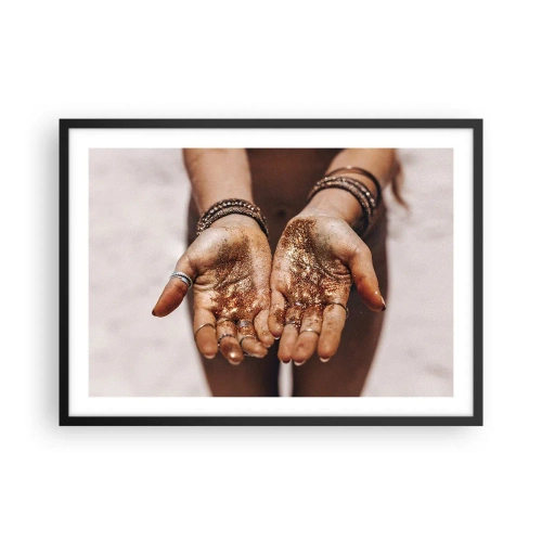 Poszter fehér keretben - Ajándék neked - 70x50 cm