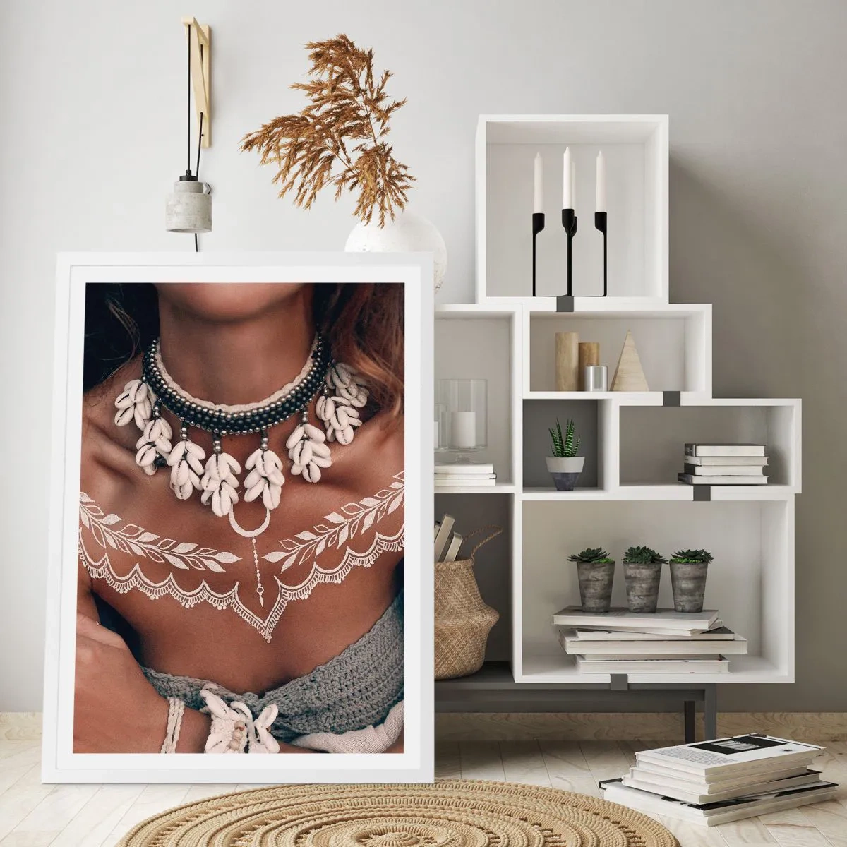 Poszter fekete keretben - Talizmánok, a nőiesség rituáléi - 30x40 cm