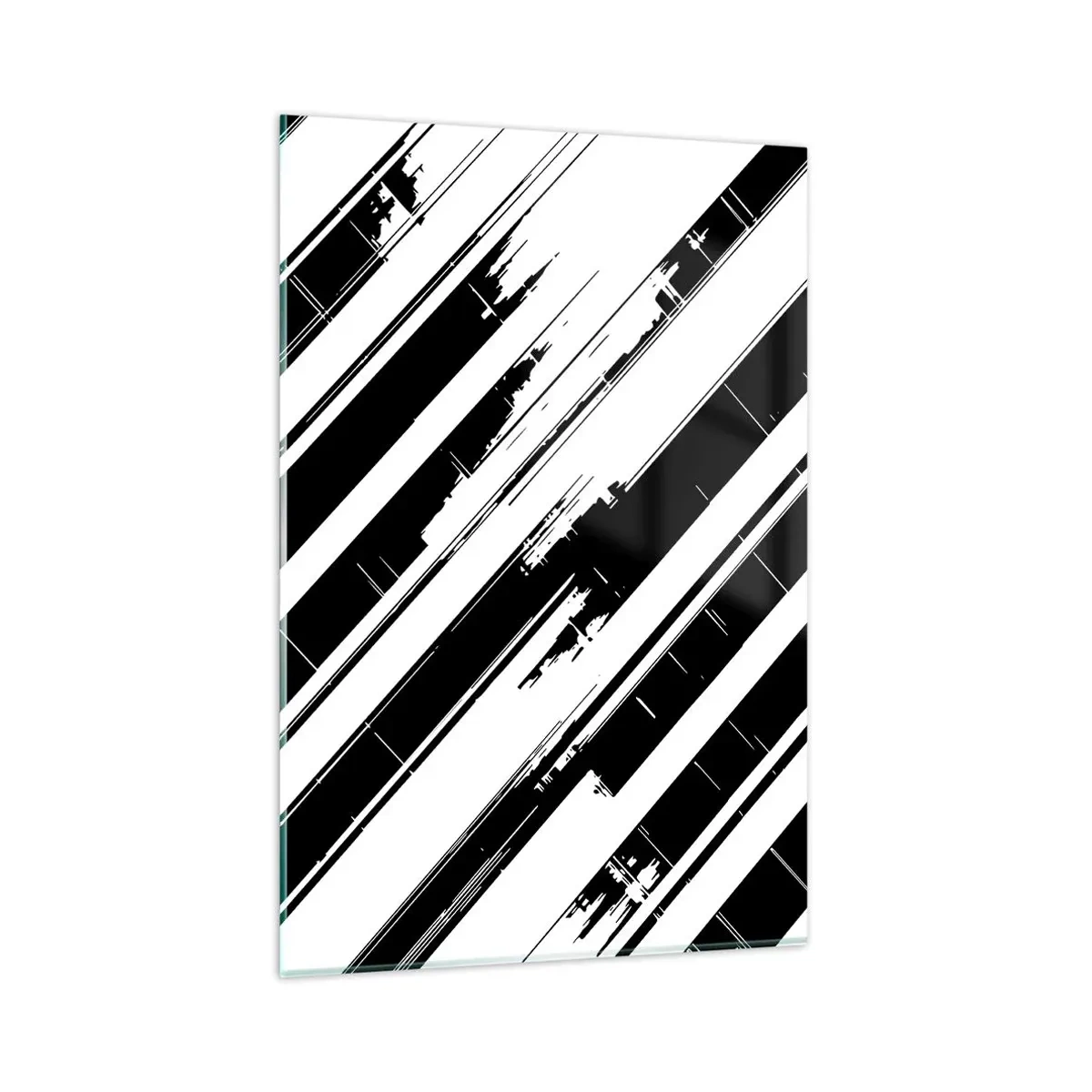 Üveg kép - Intenzív és dinamikus kompozíció - 80x120 cm