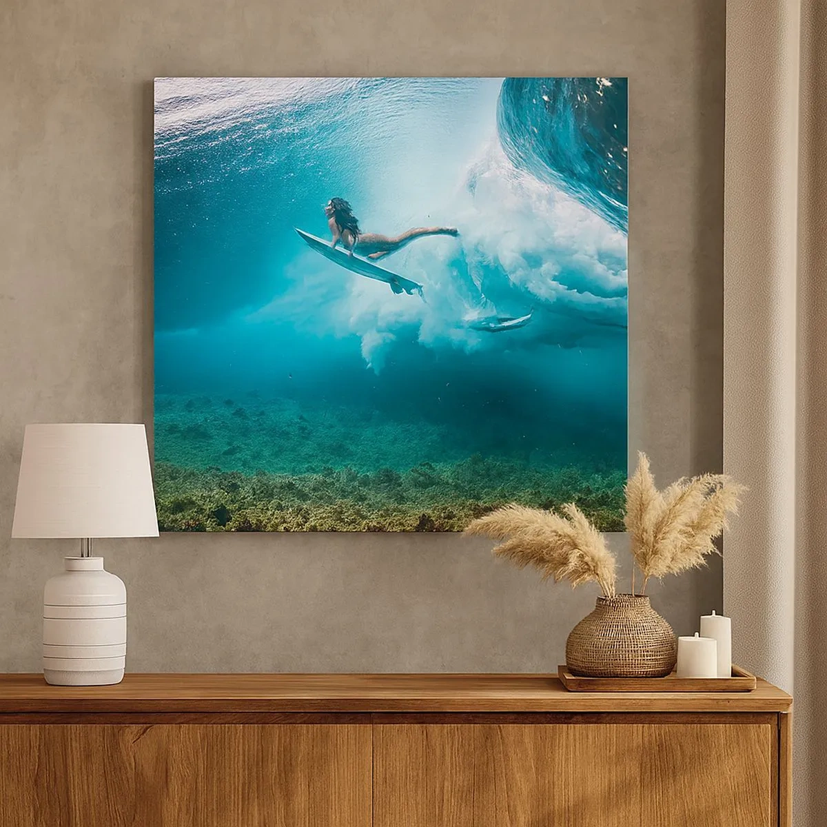 Vászonkép - ...és nem hagylak el... - 30x30 cm