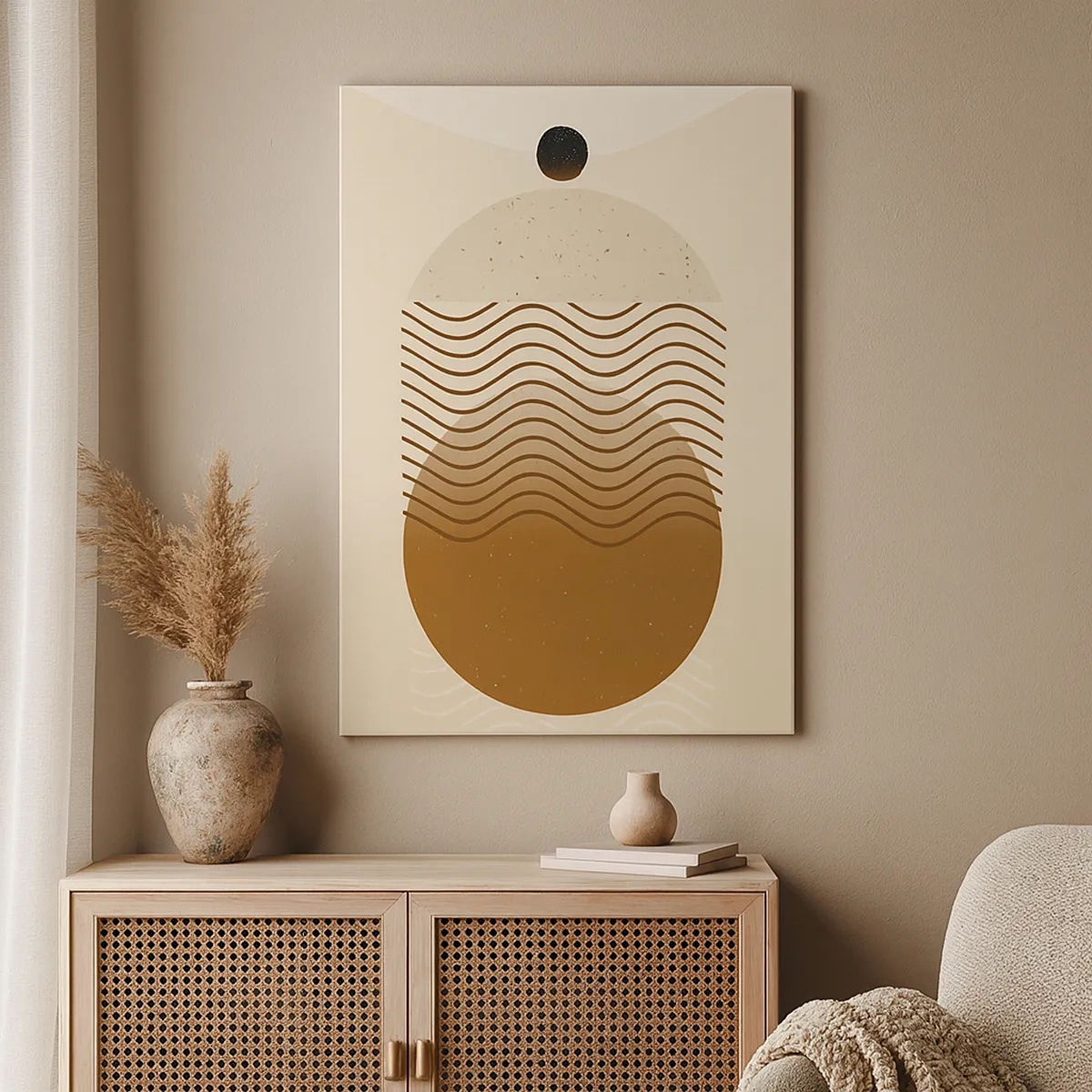 Vászonkép - A geometriai formák eredetéről - 50x70 cm