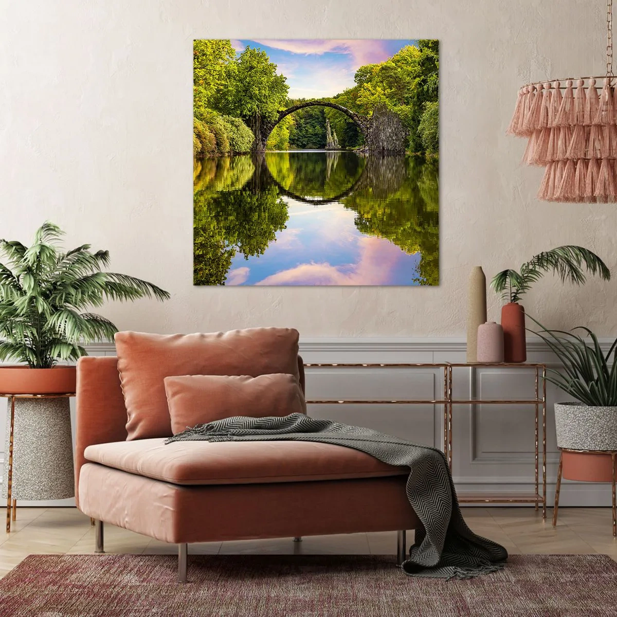 Vászonkép - A két világ találkozásánál - 70x70 cm
