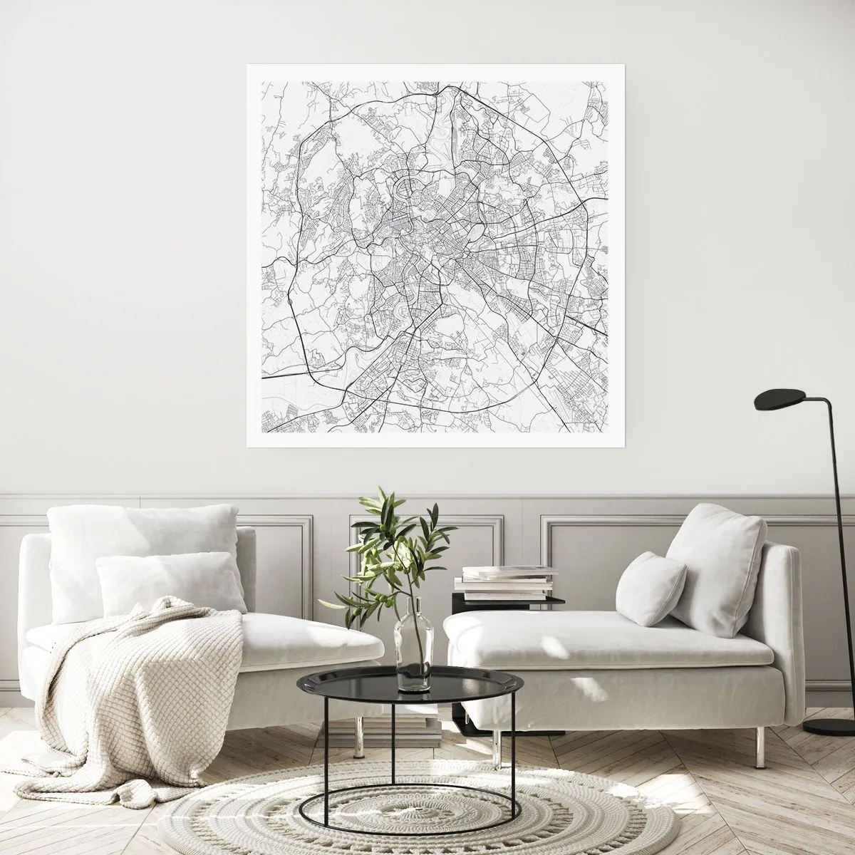 Poszter - Római kör - 60x60 cm