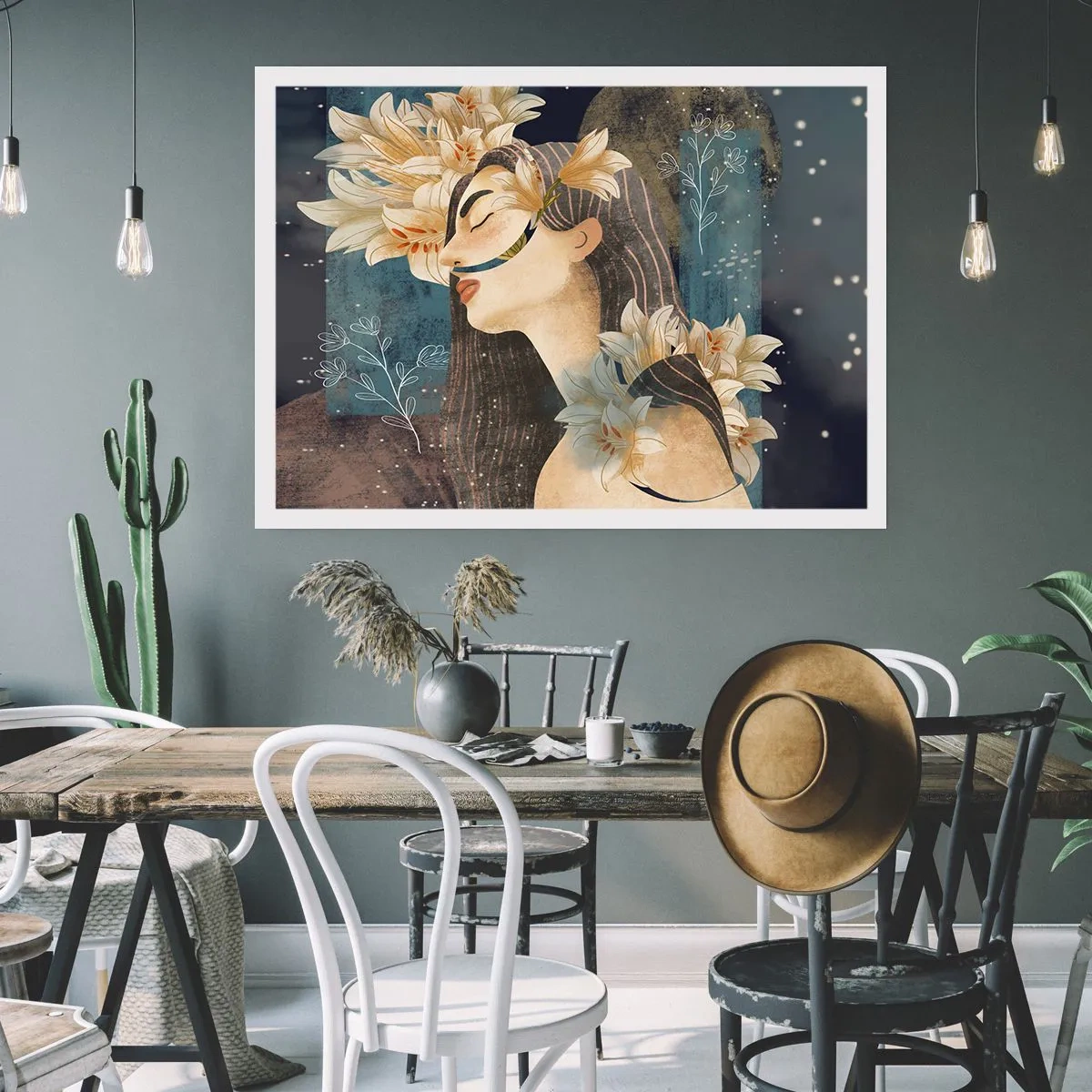 Poszter - Mese egy liliomos hercegnőről - 70x50 cm