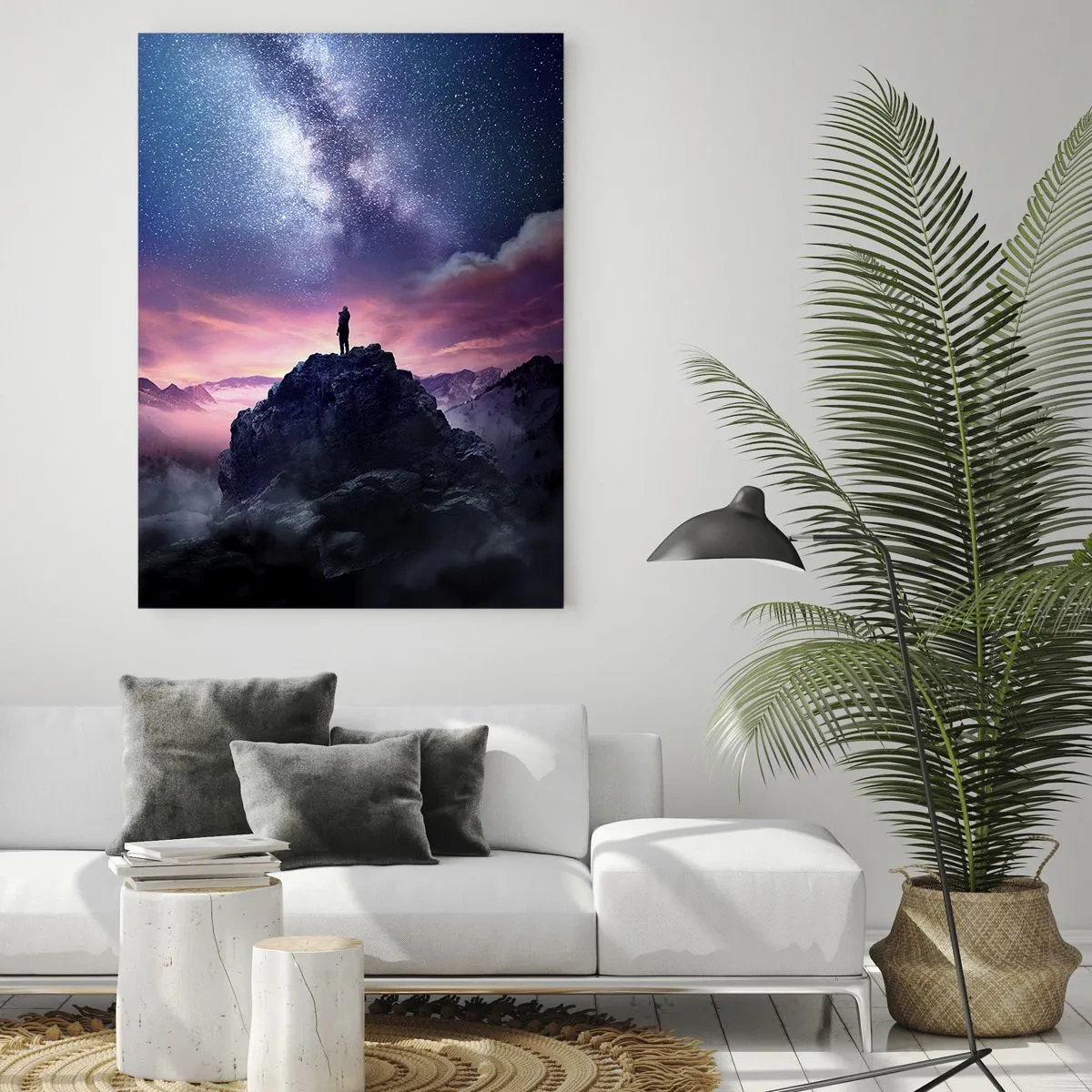 Üveg kép - És megérezte az életet - 70x100 cm