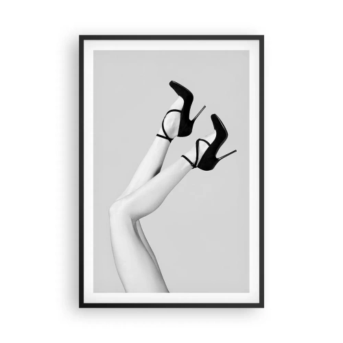 Poszter fehér keretben - Fejjel lefelé - 61x91 cm