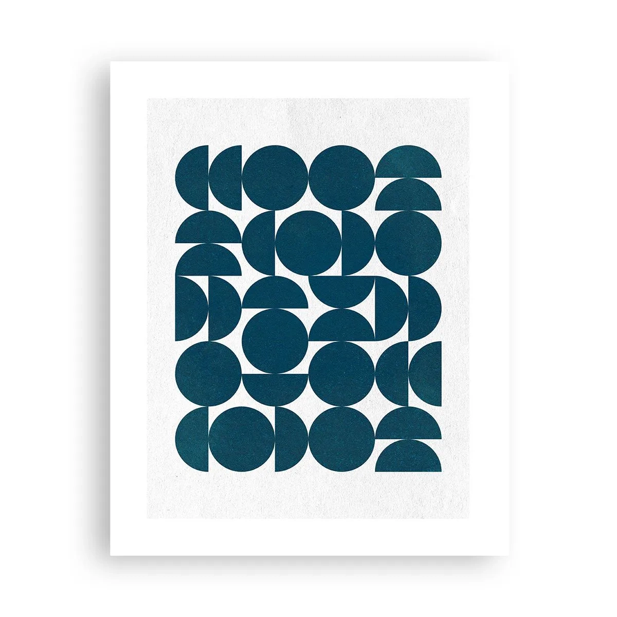 Poszter - Körök és félkörök - 40x50 cm