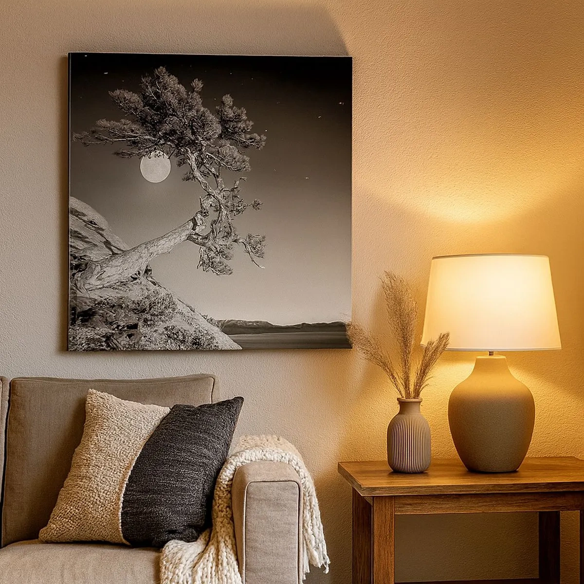 Vászonkép - Győztes harcos - 30x30 cm