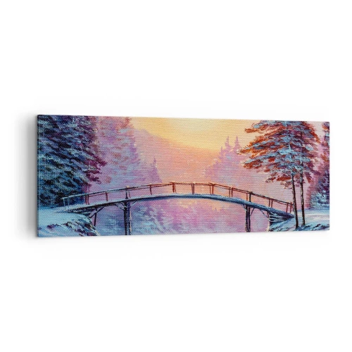 Vászonkép - Négy évszak - tél - 140x50 cm