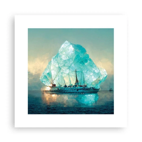 Poszter - Sarkvidéki gyémánt - 30x30 cm