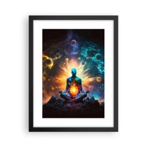 Poszter fehér keretben - Kozmikus nyugalom - 30x40 cm