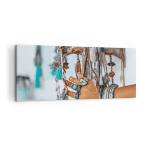 Vászonkép - Helyi kincsek - 100x40 cm