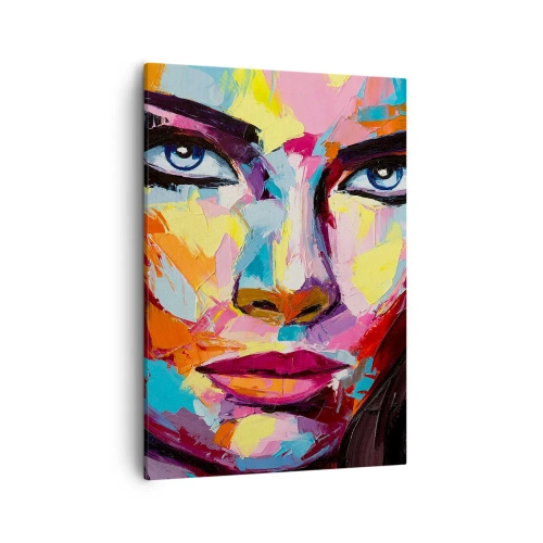 Vászonkép - A lélek is színes - 50x70 cm