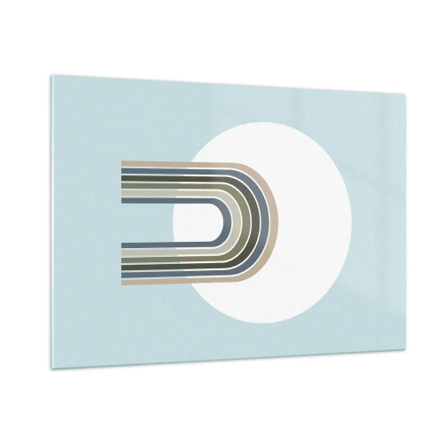 Üveg kép - Ellenállhatatlan vonzalom - 100x70 cm