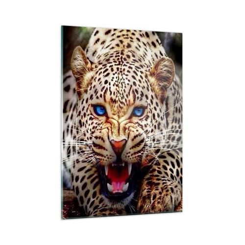 Üveg kép - A szépség nem árt a haragnak - 50x70 cm