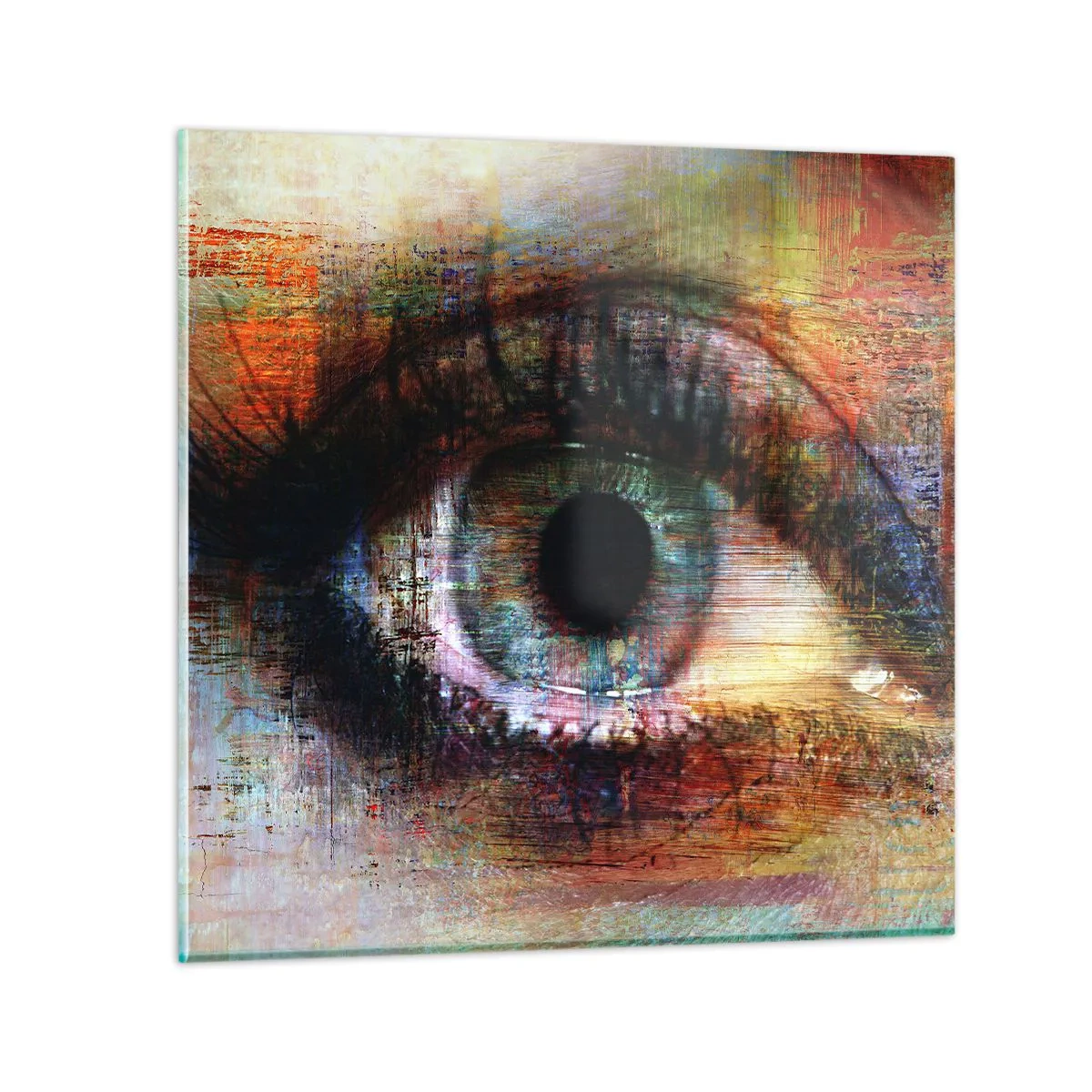 Üveg kép - Beleláthatsz a lélekbe - 60x60 cm