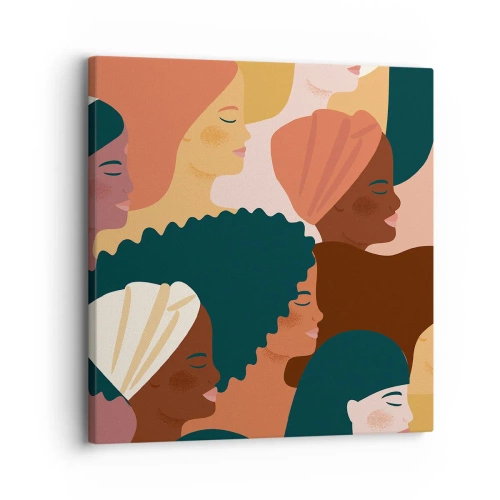 Vászonkép - Csak a nőiesség - 30x30 cm