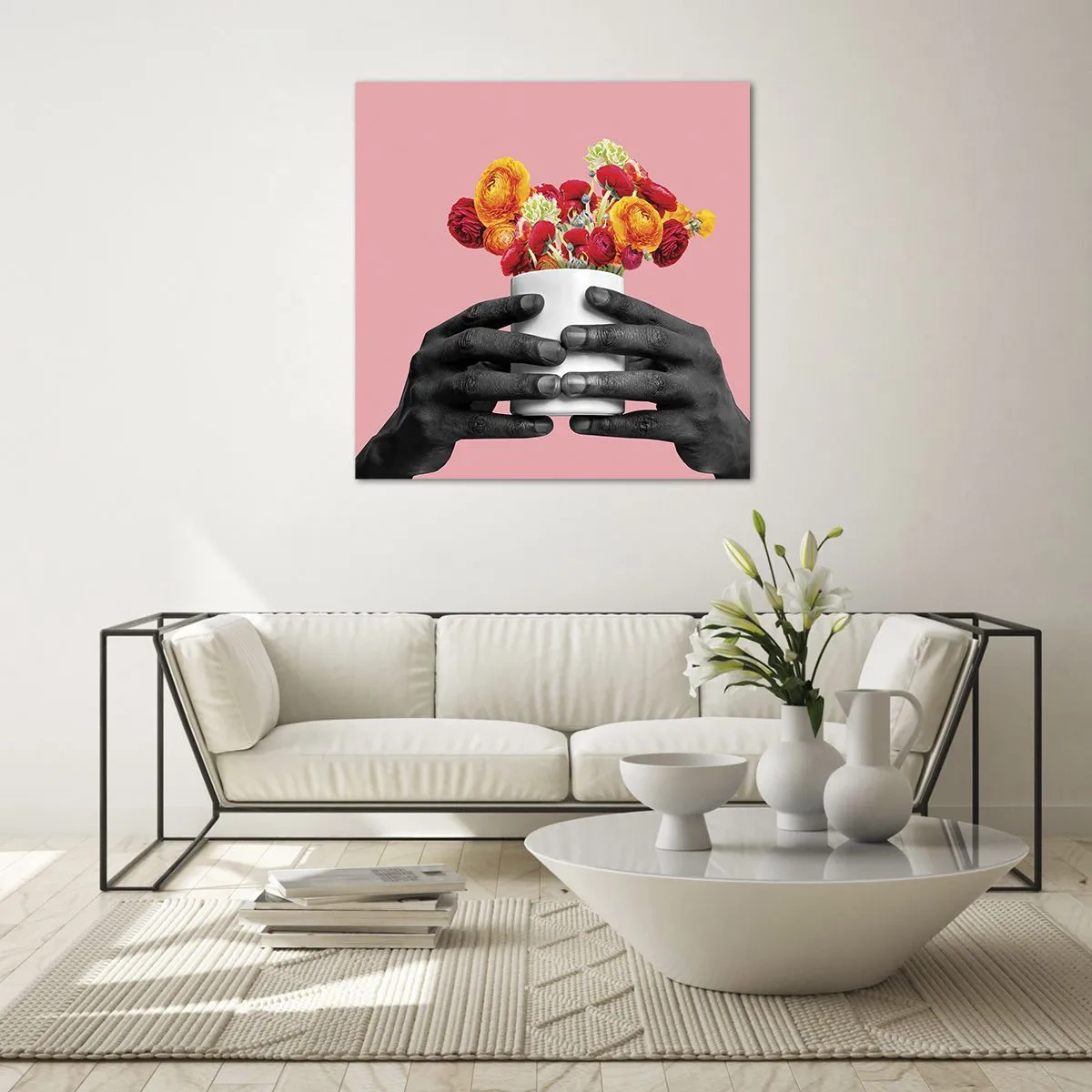 Üveg kép - Az élet apoteózisa - 50x50 cm