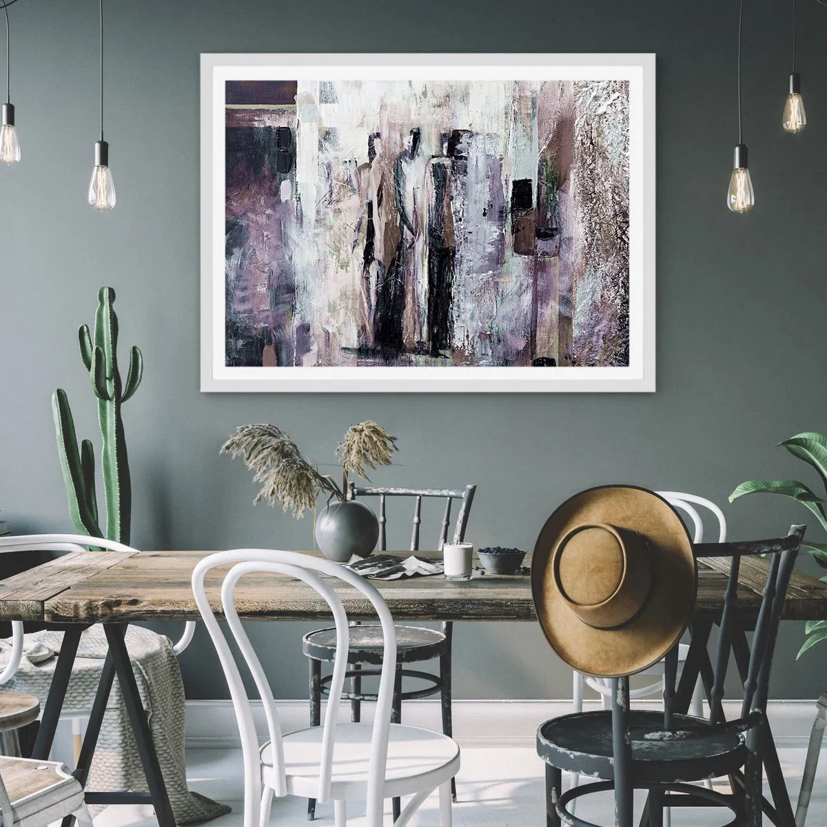 Poszter fekete keretben - A titokzatos hámas - 91x61 cm