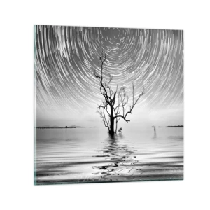 Üveg kép - A természet szimfóniája - 30x30 cm